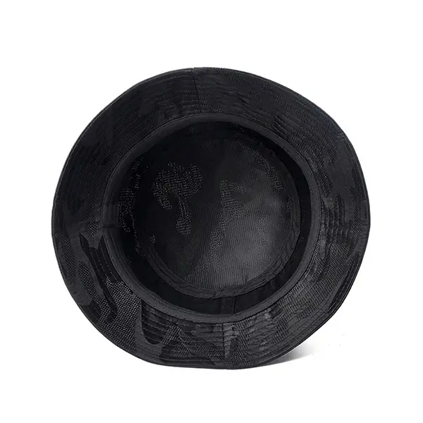 Black Camo Bucket Hat