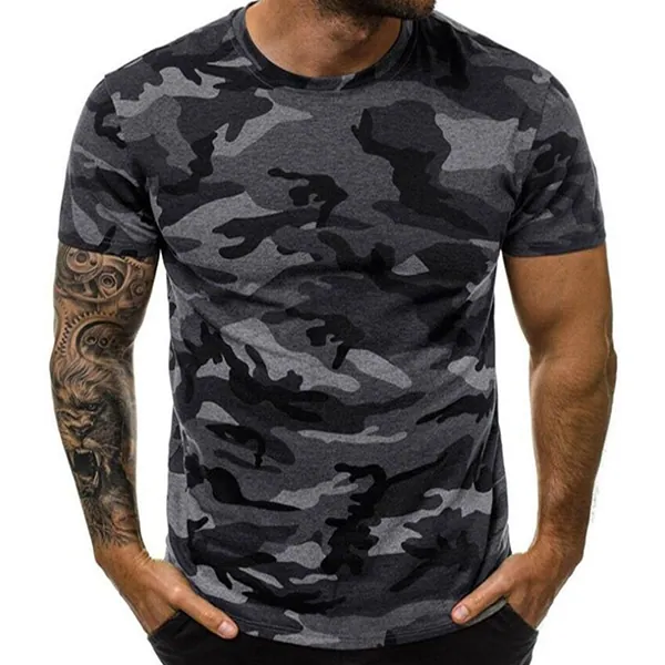 Black Camo Top