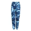 Blue Camo Pants Womens