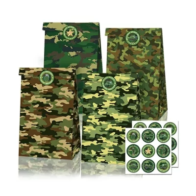 Camouflage Gift Bags
