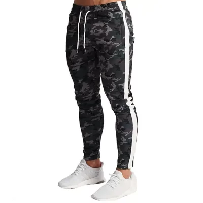Camouflage Hose Mit Seitenstreifen