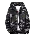 Dark Green Camo Jacket