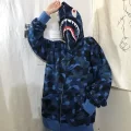 Navy Camo Hoodie