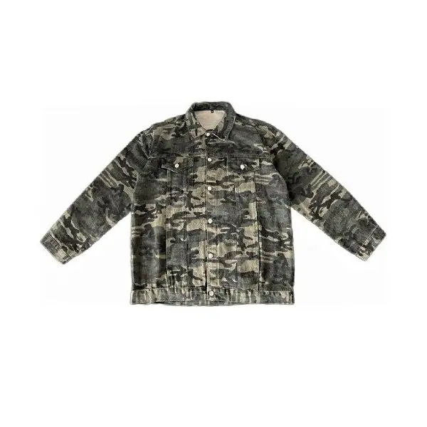 Oversized Camo Jacket Womens