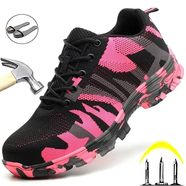Pink Camo Shoes