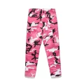 Pink Camouflage Hose Herren