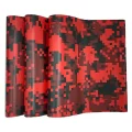 Red Digital Camo Wrap