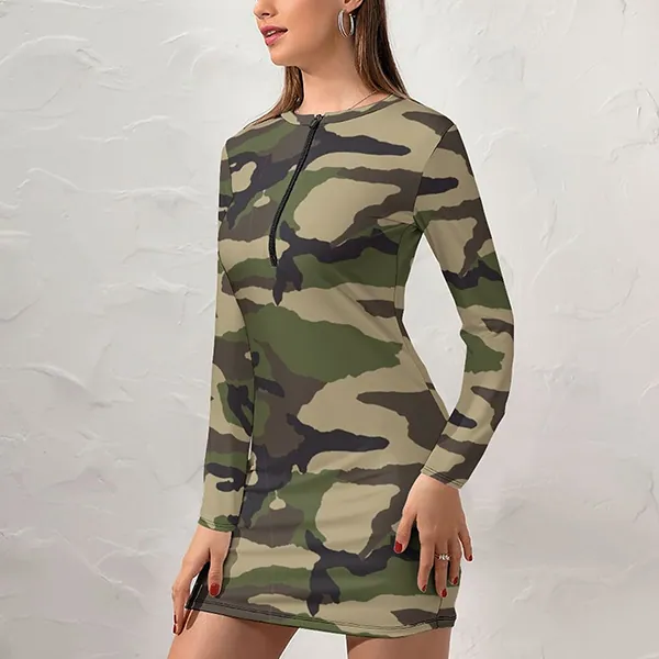 Sexy Camo Dress