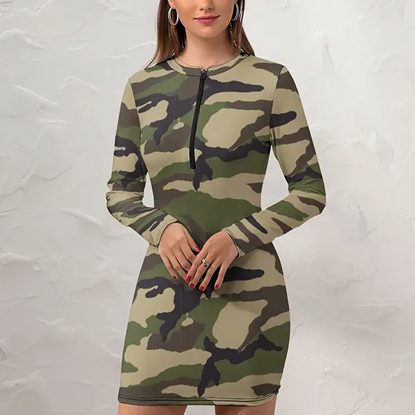 Sexy Camo Dress