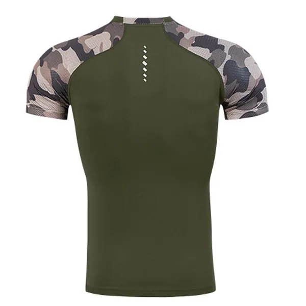 Shirt With Camo Sleeves