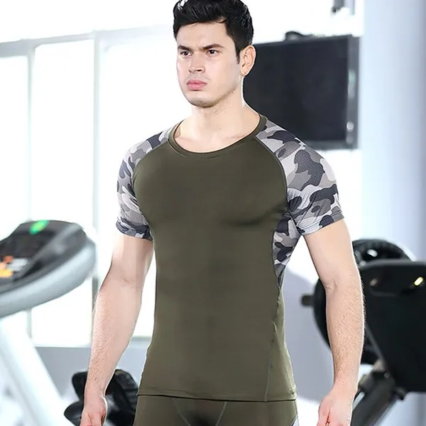 Shirt With Camo Sleeves