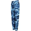 blaue camouflage hose damen