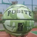 camo basketball