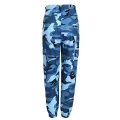 camouflage hose blau damen