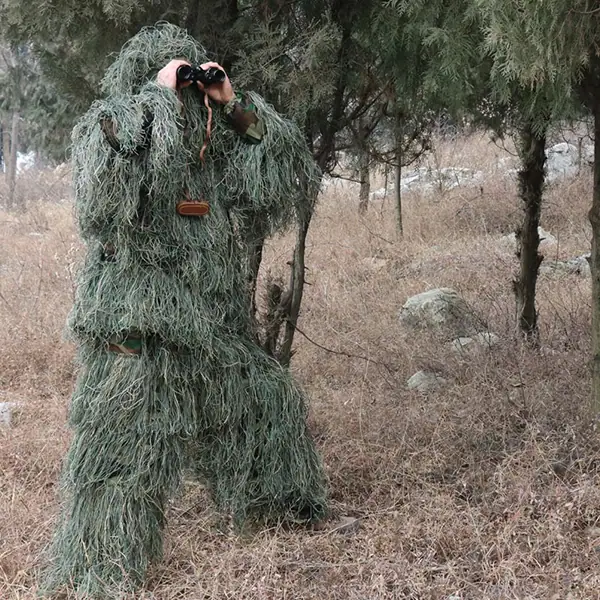 grass camouflage suit