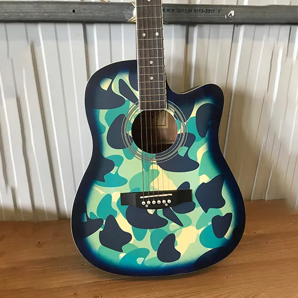 urban camo guitar