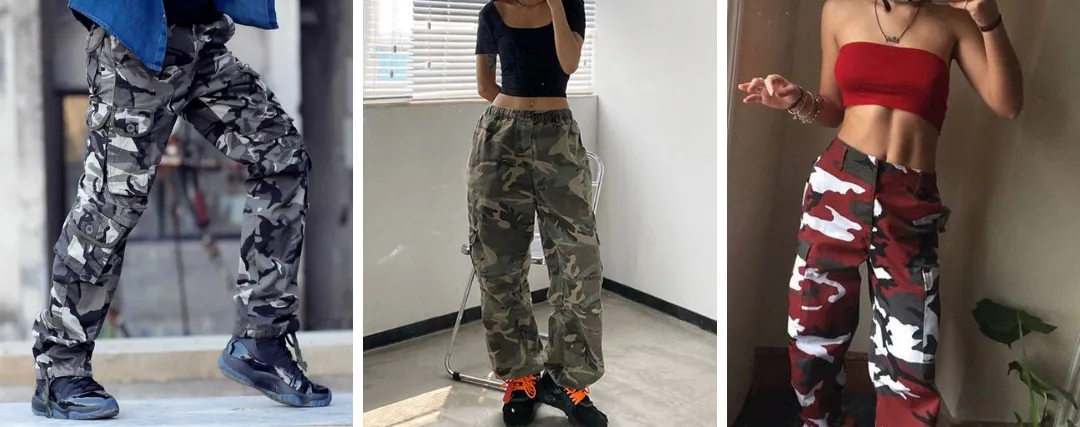 10 Outfit-Ideen mit Camouflage-Hosen