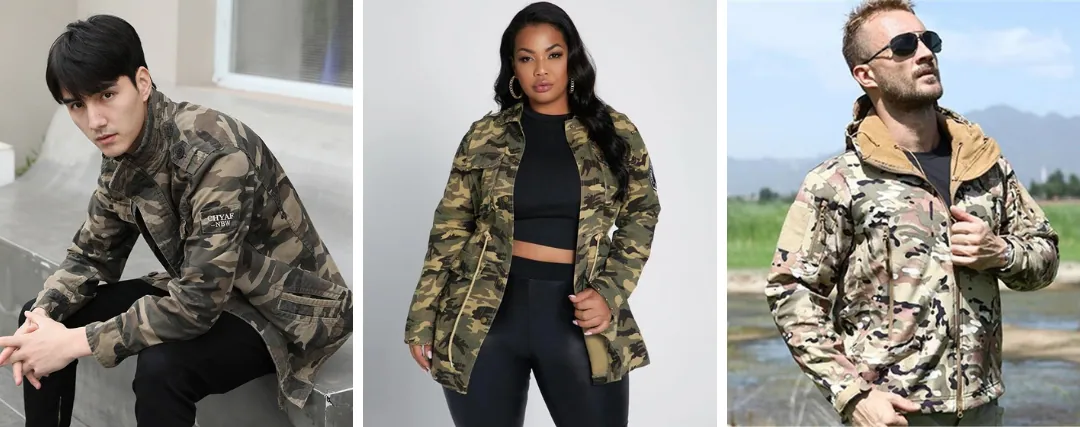 15 Outfit-Ideen mit einer Camouflage-Jacke
