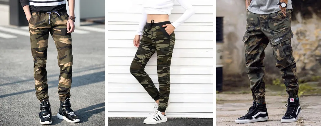 20 Outfit-Idee mit Camouflage-Jogginghose