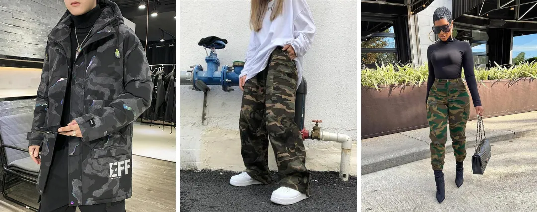 Der Camouflage-Trend 2022 für Mann & Frau