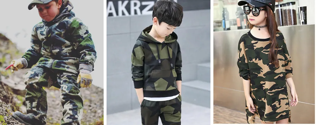 Die besten Camouflage-Outfits für Kinder!