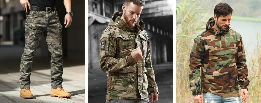 Die besten Camouflage-Outfits für Männer
