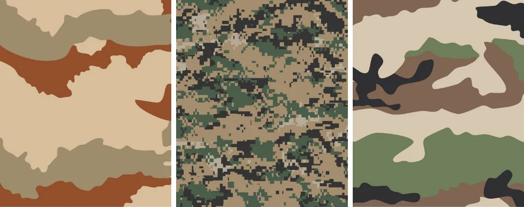 Die verschiedenen Arten der Camouflage