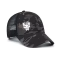 Black MultiCamo Trucker Hat