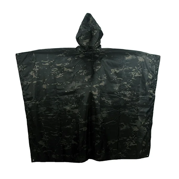 MultiCamo Black Poncho