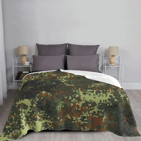 Flecktarn Decke
