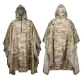 multicamo rain poncho