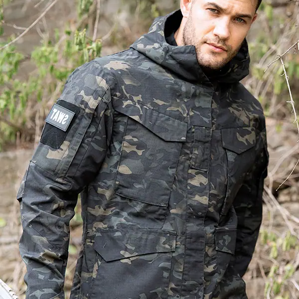 multicamo black jacket