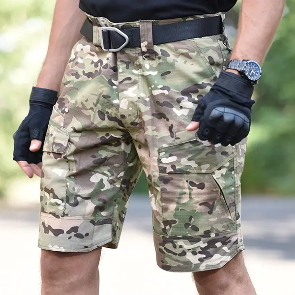multicamo training shorts