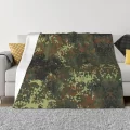 Flecktarn Decke