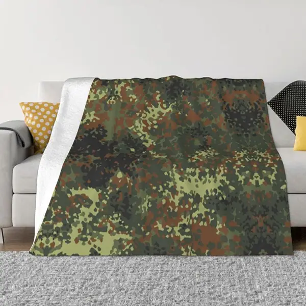 Flecktarn Decke