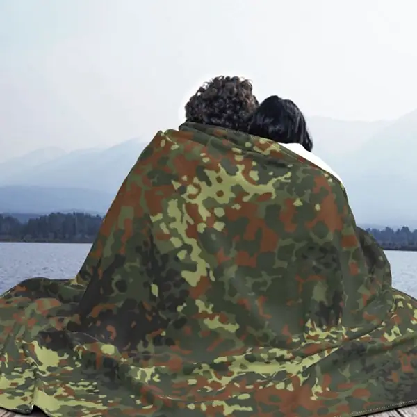 Flecktarn Decke