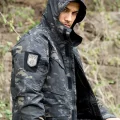 multicamo black softshell jacket